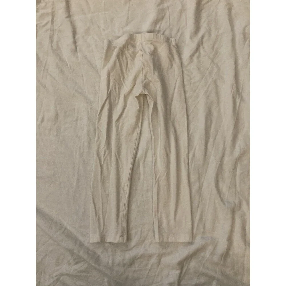 5T Old Navy girl clothes - one piece pants | solid white theme